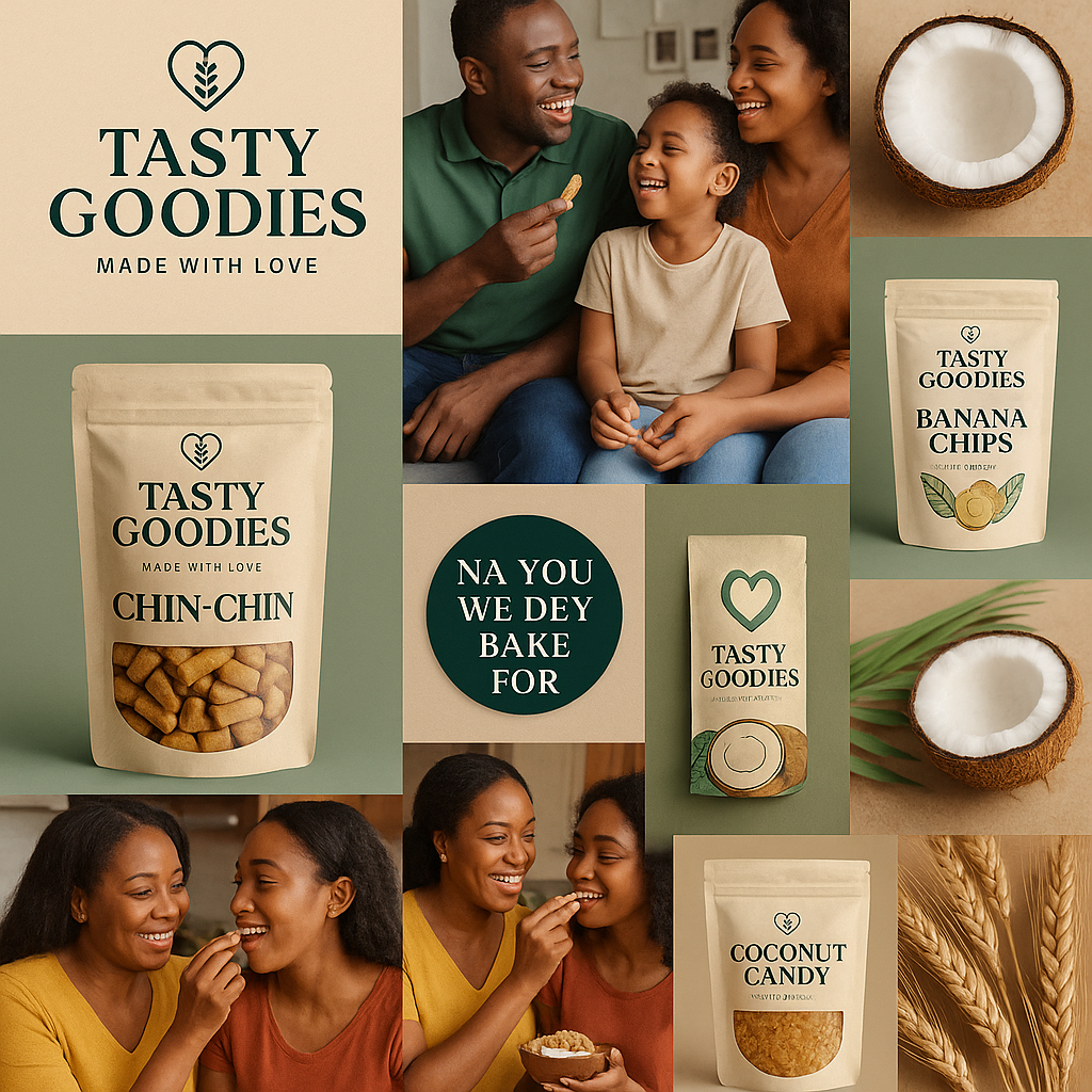 Tasty Goodies — Brand Identity & Packaging — Final Presentation 1
