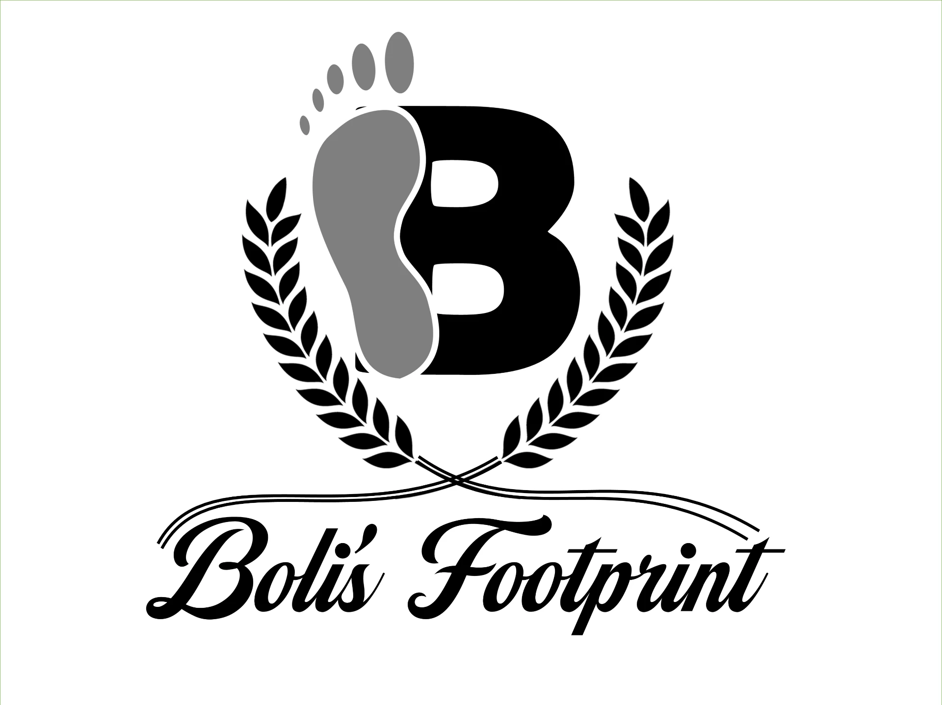 Logo Design — CrownedByGrant & Selected Marks — Boli’s Footprint 1